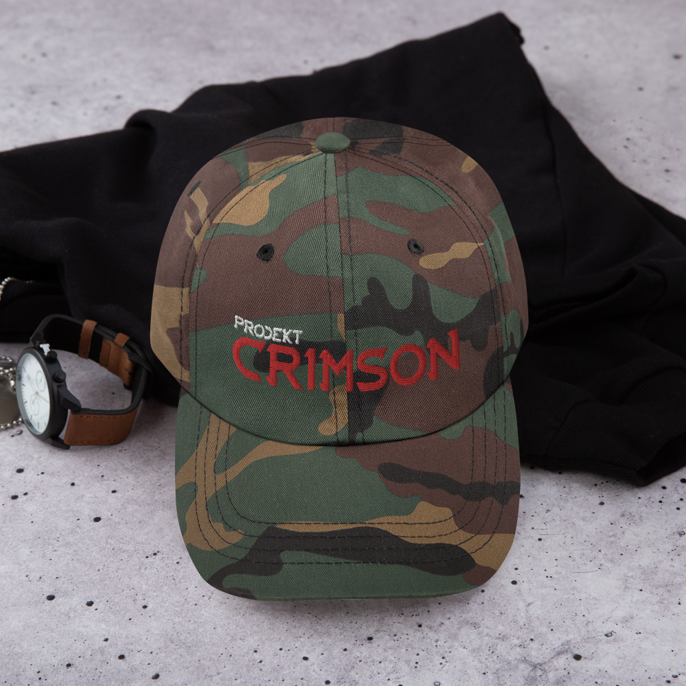 Crimson Dad hat